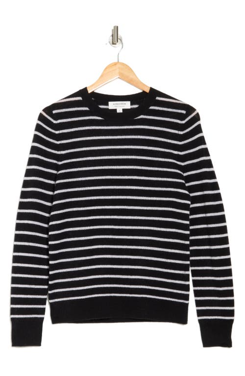 Nordstrom Crewneck Cashmere Sweater In Multi
