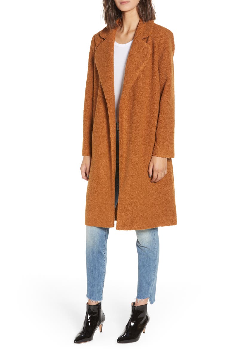 Teddy Bear Coat, Main, color, MOCHA