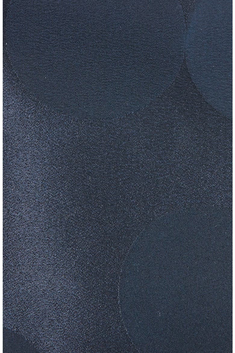 Navy Circles Silk Pocket Square, Alternate, color, NAVY