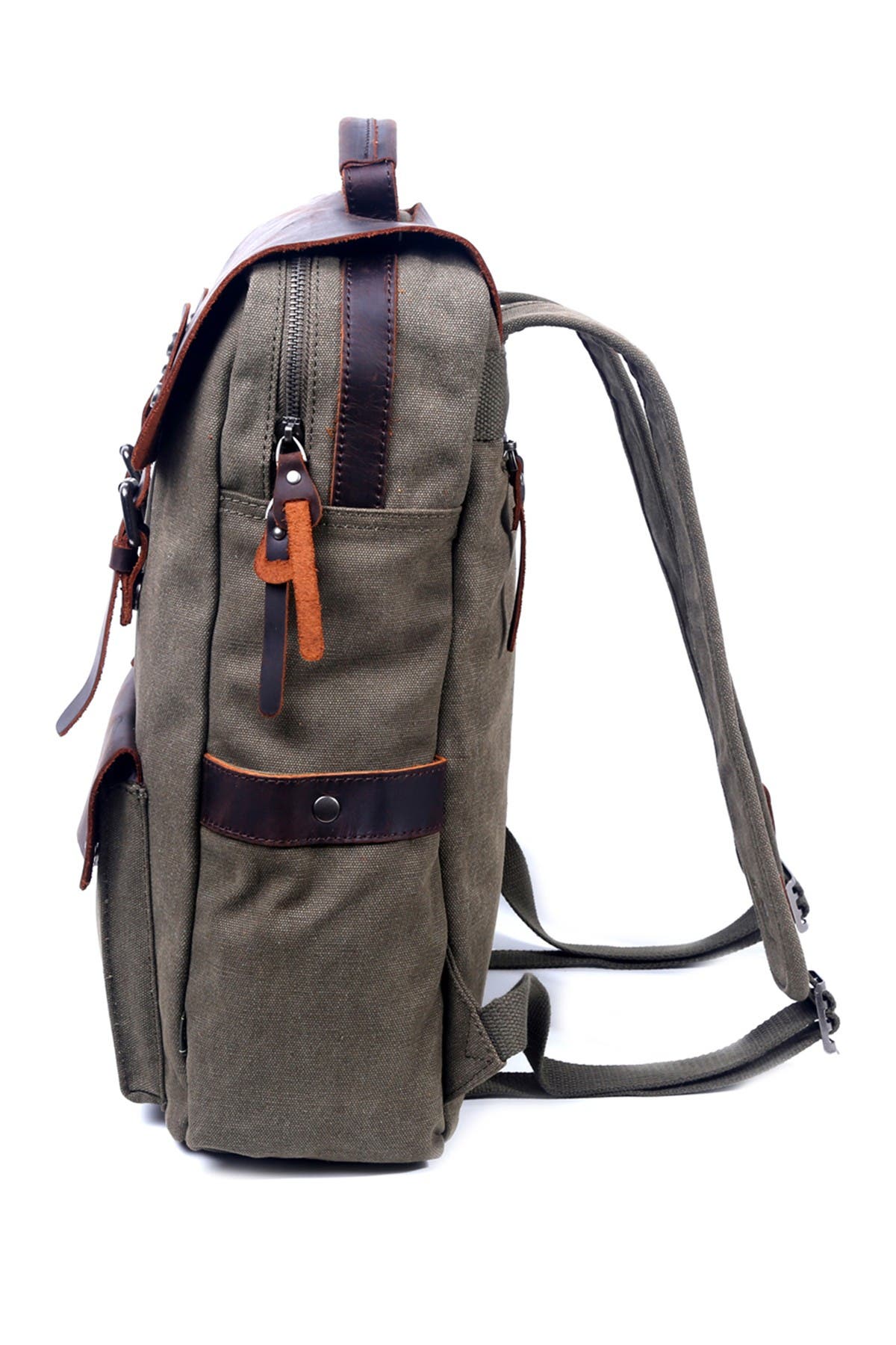 THE SAME DIRECTION Valley Hills Canvas Backpack, Alternate, color, 