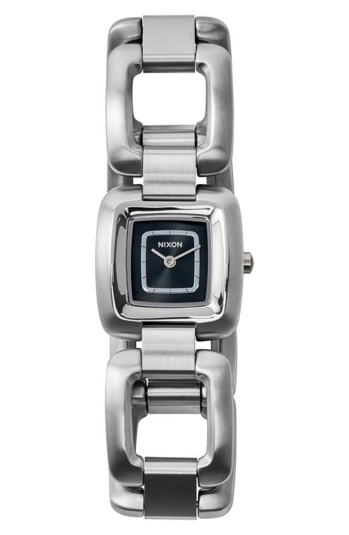 Nixon Sisi Stainless Steel Bracelet Watch In Silver
