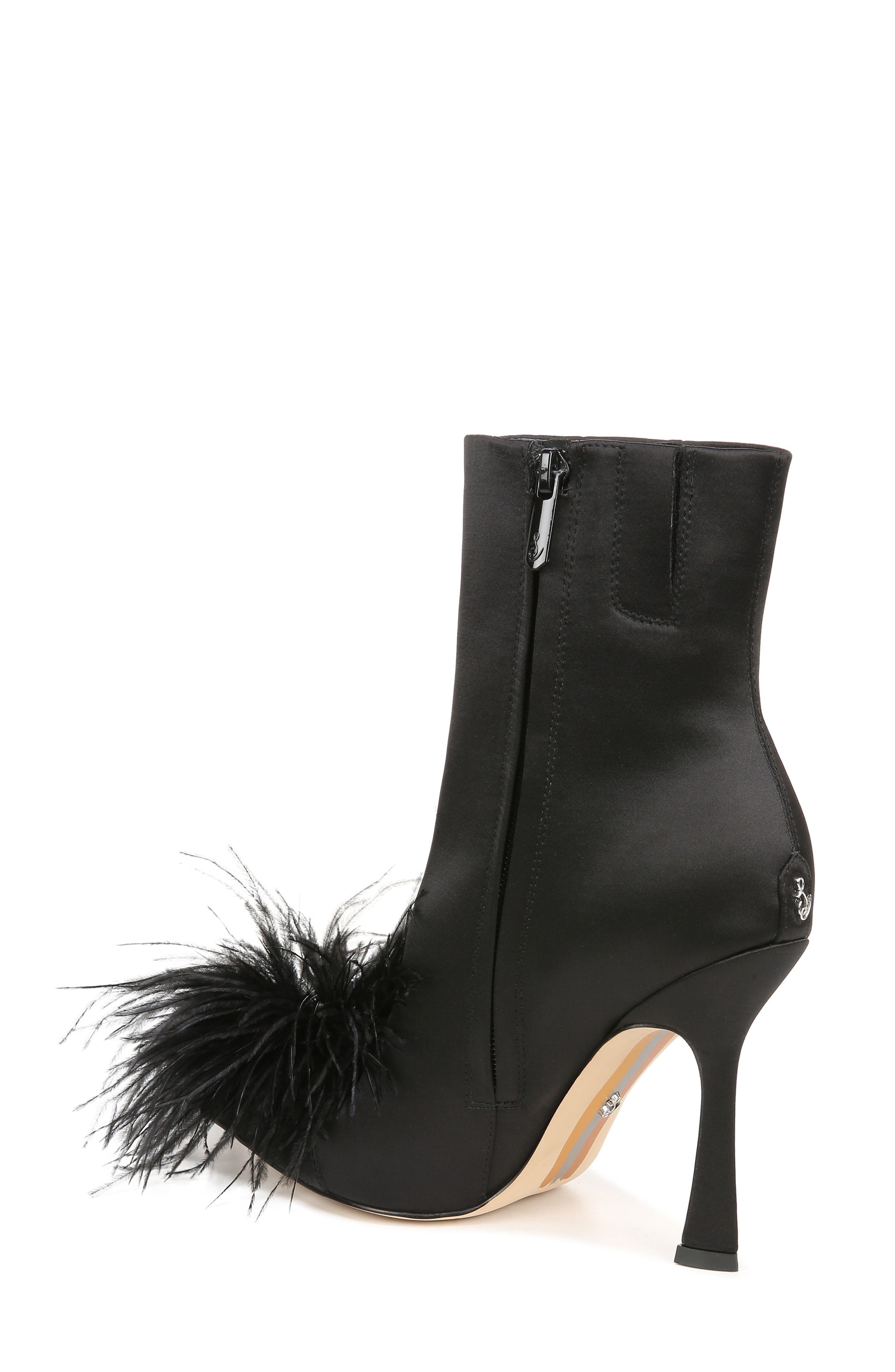 Sam Edelman Ency Pointed Toe Bootie, Alternate, color, Black