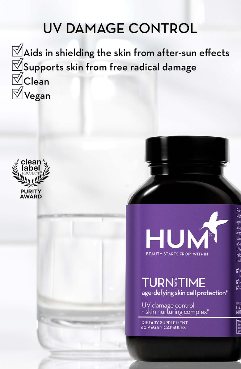 Hum Nutrition Turn Back Time Anti-Aging Supplement, Alternate, color, 