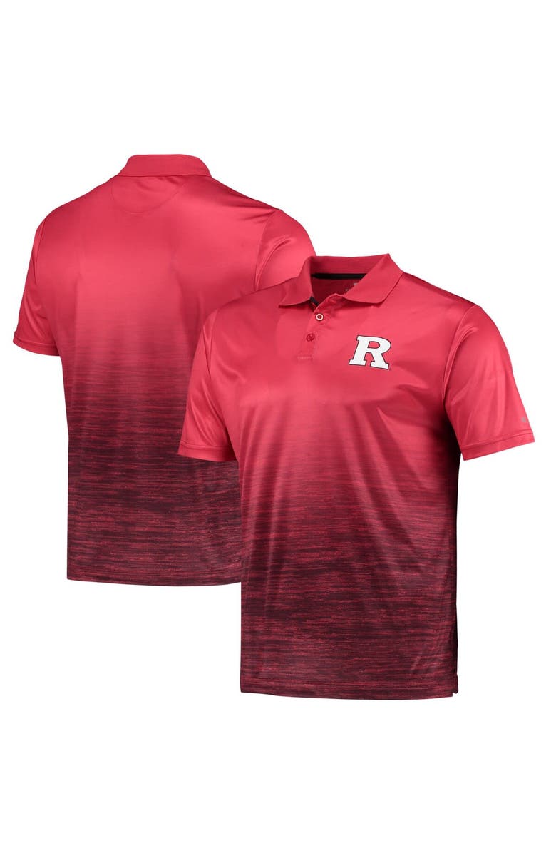 COLOSSEUM Men's Colosseum Scarlet Rutgers Scarlet Knights Marshall Polo, Main, color, Scarlet
