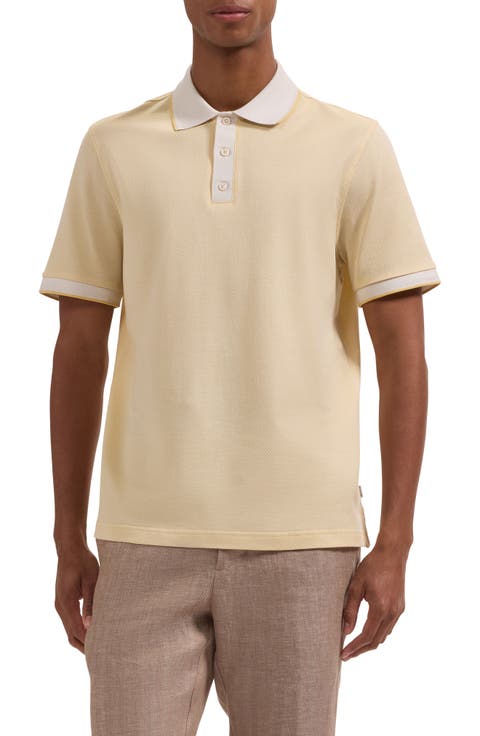 Three Button Cotton Polo