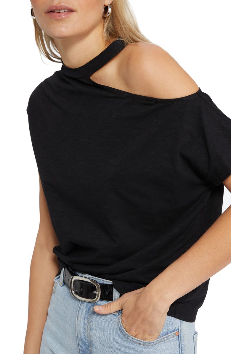 Sanctuary Part-Time Lover Single Cold Shoulder T-Shirt, Alternate, color,