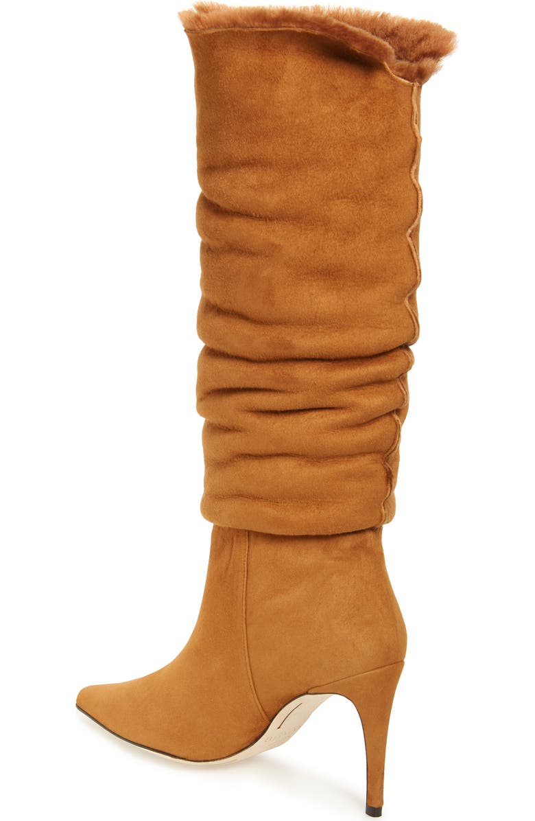 Alexandre Birman Genuine Shearling Boot, Alternate, color,