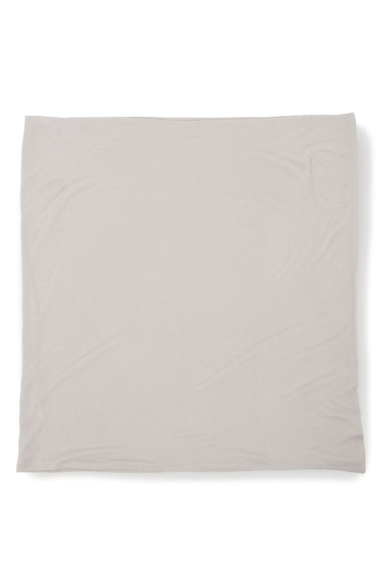 little unicorn Stretch Knit Hat & Swaddle Set, Alternate, color, 