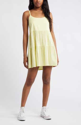 BP. Tiered Cotton Mini Sundress