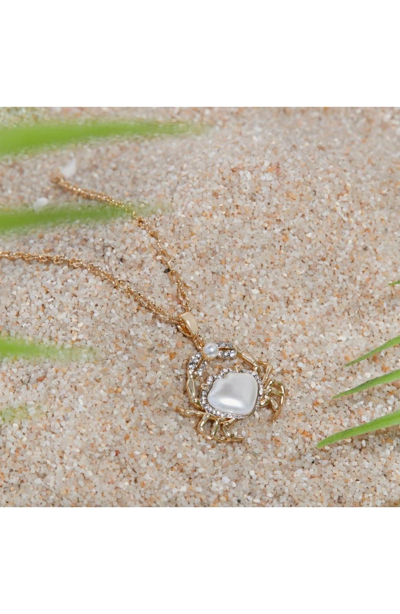 Bill Skinner Studio Crab Pendant, Alternate, color, Crab