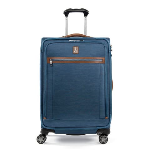 Platinum Elite Softside Expandable Medium 25-Inch Checked Luggage