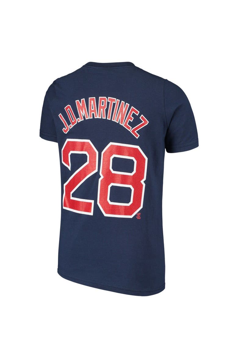 Youth Nike J.D. Martinez Navy Boston Red Sox Player Name & Number T-Shirt, Alternate, color, Navy