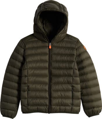 Kids' Dony Hooded Nylon Puffer Jacket