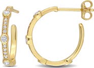 Created Forever Lab Grown Diamond Hoop Earrings - 0.41ct.