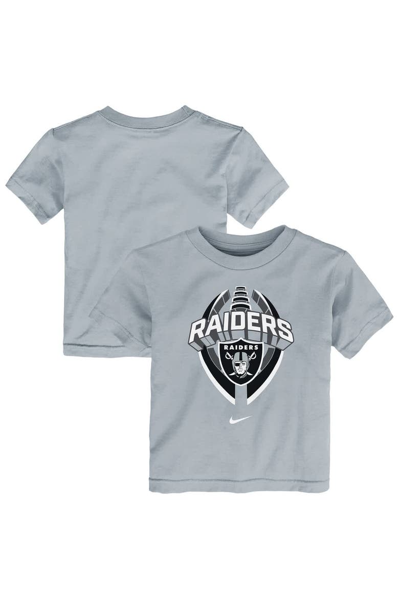 Toddler Nike Gray Las Vegas Raiders Icon Legend T-Shirt, Main, color, Gray
