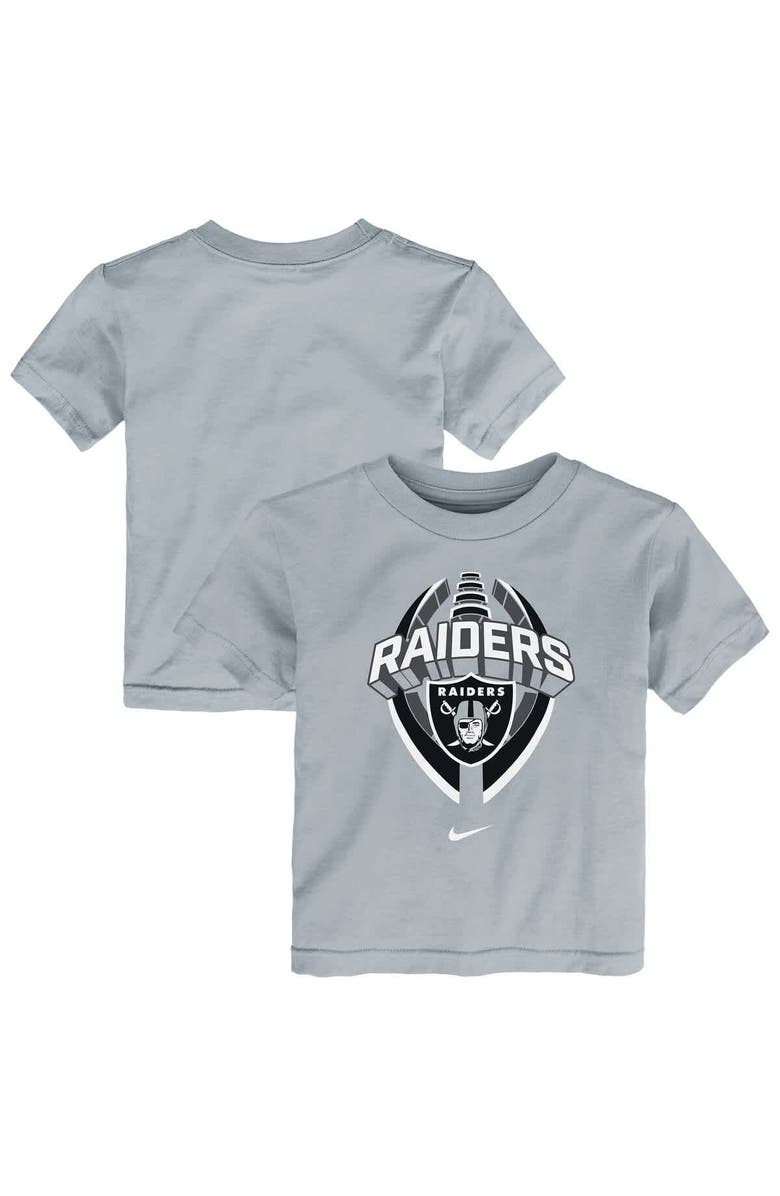 Nike Toddler Nike Gray Las Vegas Raiders Icon Legend T-Shirt, Main, color, Gray