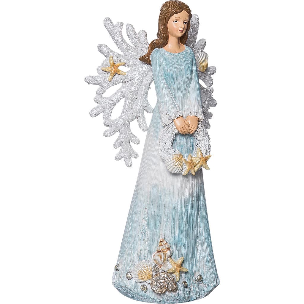 Gallerie Ii Beach Angel Figurine In Blue