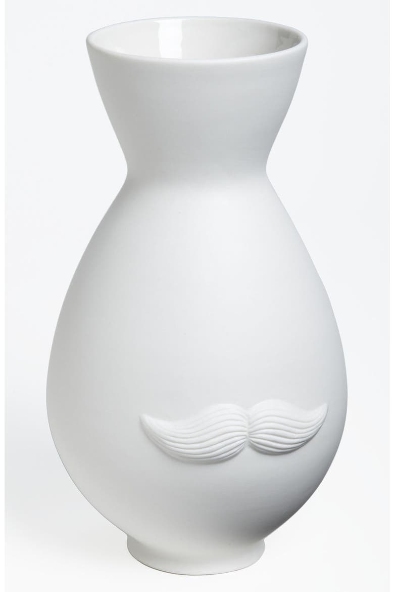 'Mr. & Mrs. Muse - Large' Vase, Main, color, WHITE