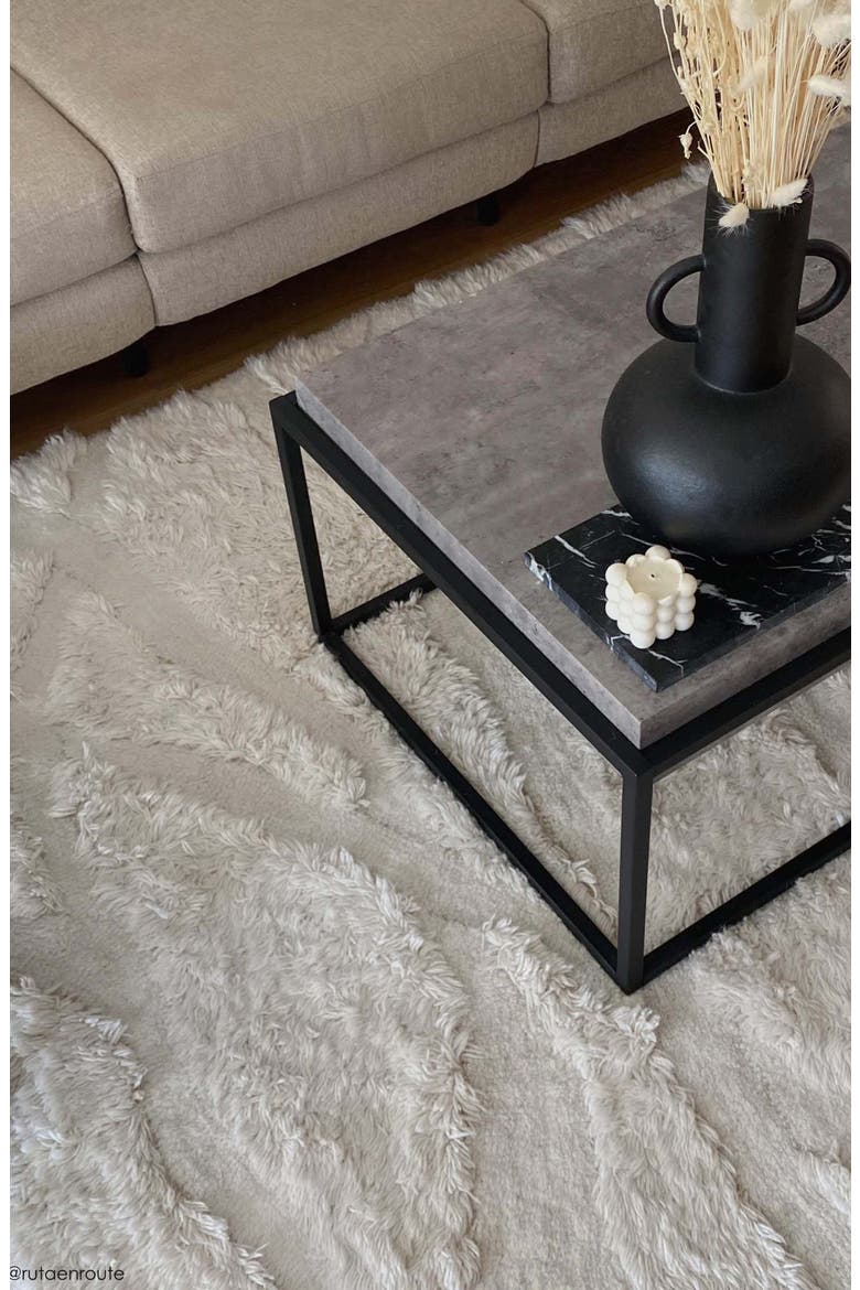 Woolable Enkang Ivory Washable Wool Rug, Alternate, color, IVORY L