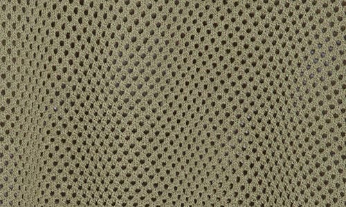 Adrianna Papell Mesh Openwork Sweater In Gray