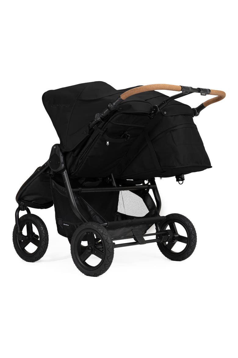 Indie Twin Stroller, Alternate, color, BLACK