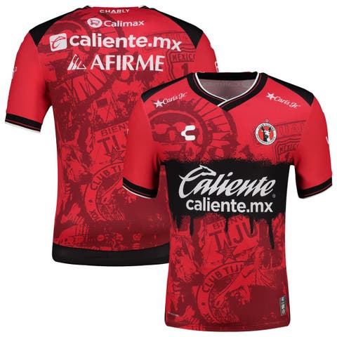 Men's Charly  Red Club Tijuana 2025/26 Home Authentic Jersey