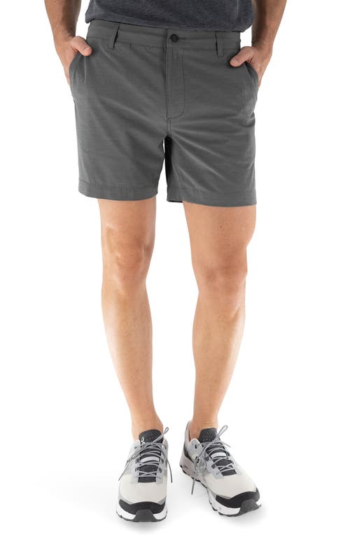 Devil-Dog Dungarees 6-Inch Hybrid Shorts in Gunmetal  product