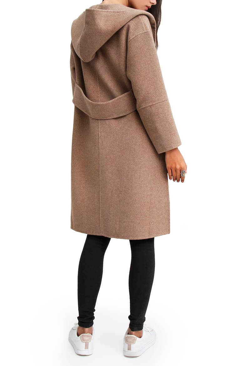 Walk This Way Wool Blend Oversized Coat, Alternate, color, OAT