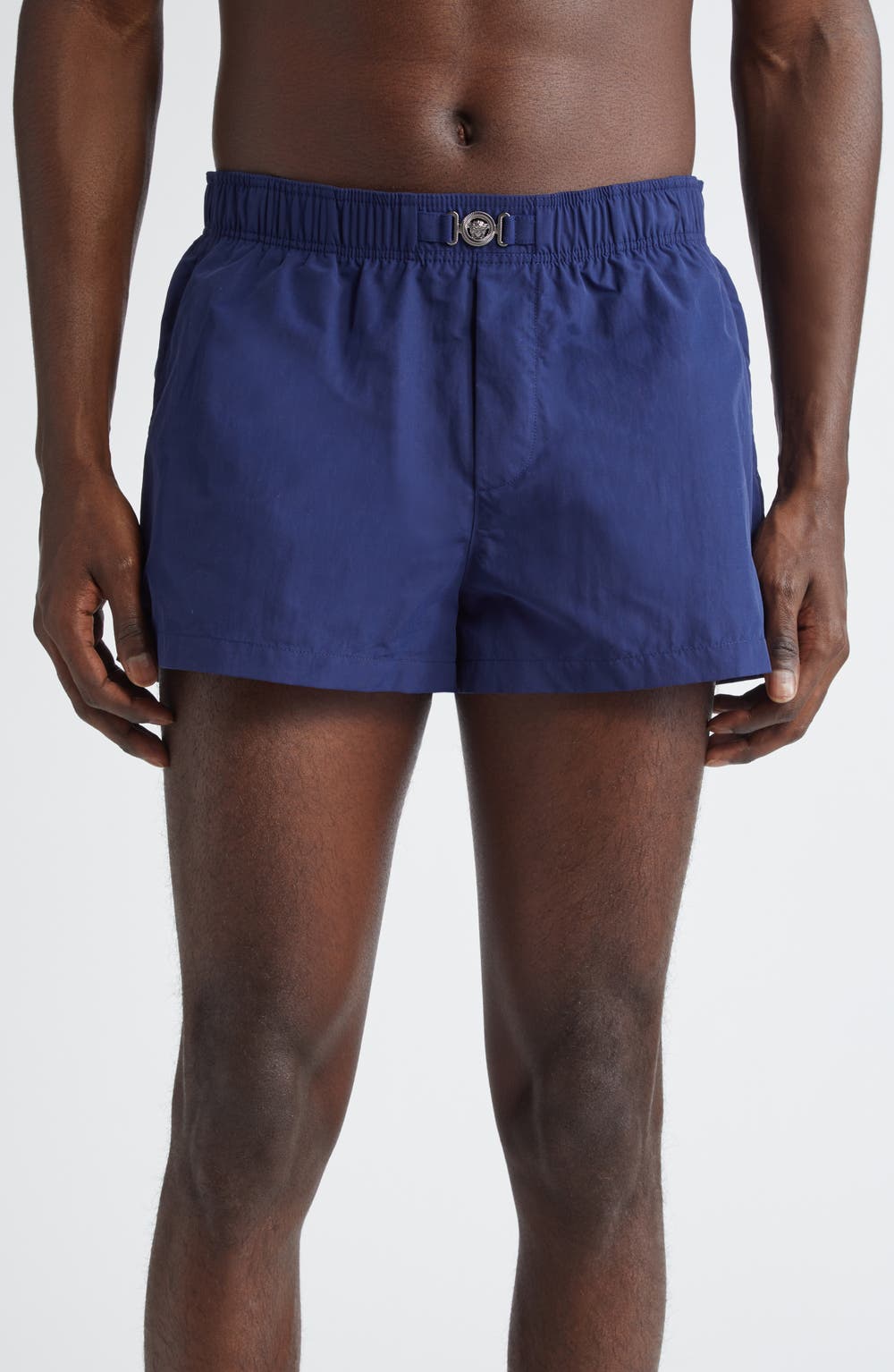Medusa Swim Trunks, color, INK BLUE