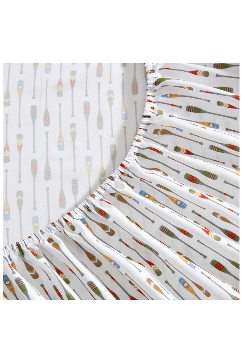 Buddy & Friends Microfiber Sheet Set, Alternate, color, WHITE