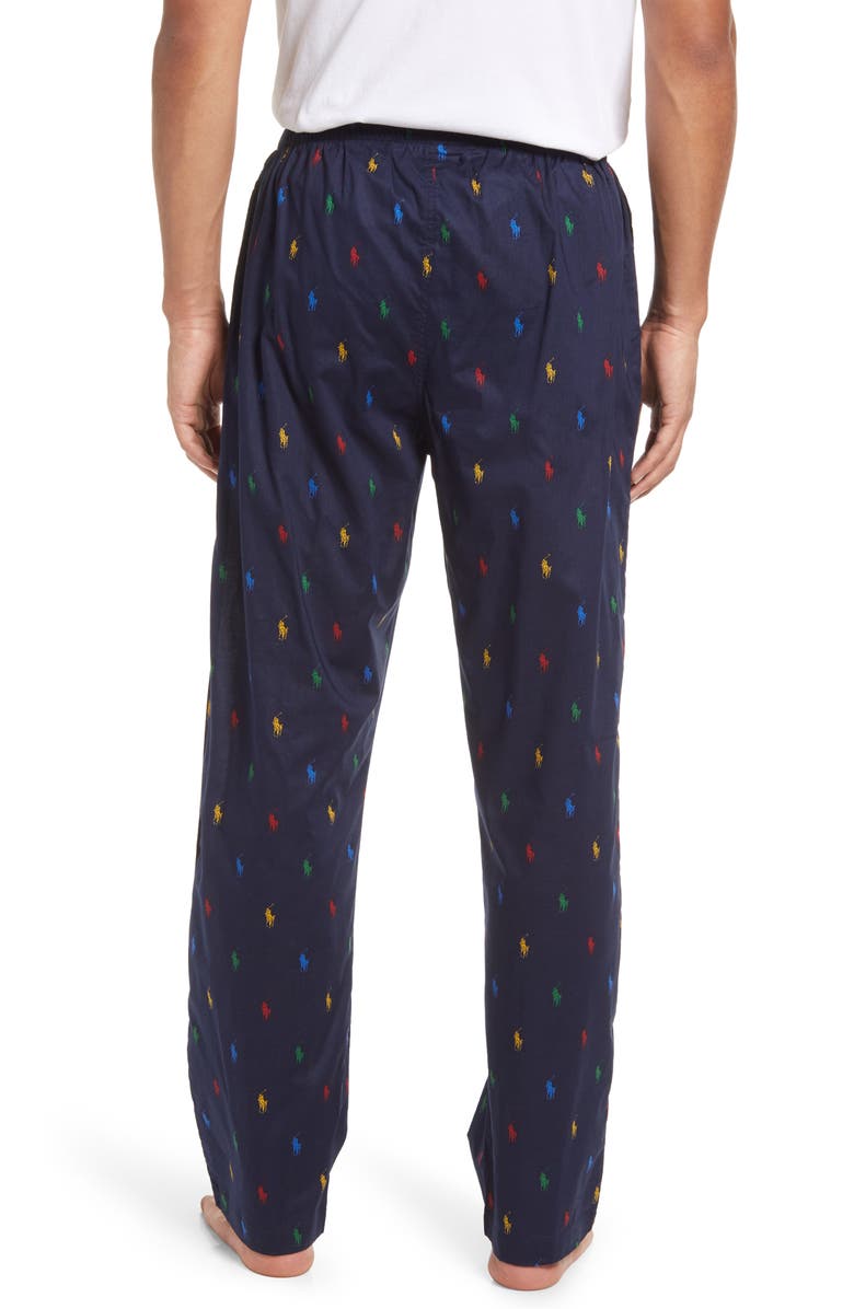 Polo Ralph Lauren Men's Pony Print Pajama Pants, Alternate, color,