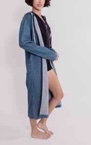 LAS Loungewear Denim Hoodie- Non Compression