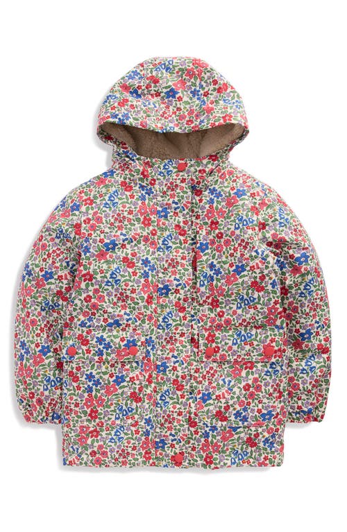 Mini Boden Kids' 4-in-1 Waterproof Jacket In Multi