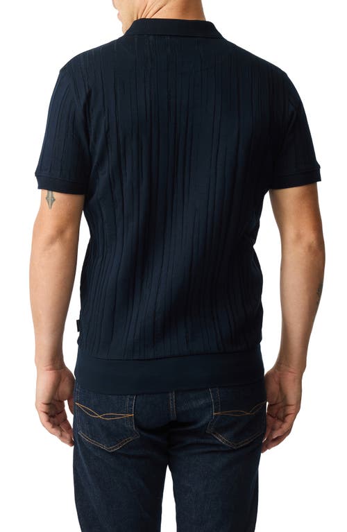 Rodd & Gunn Balclutha Rib Polo In Blue