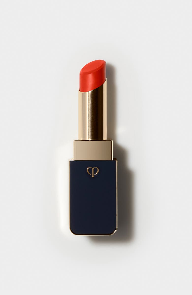 Clé de Peau Beauté Lipstick Shine, Alternate, color, 214 Red-Orange Rebel