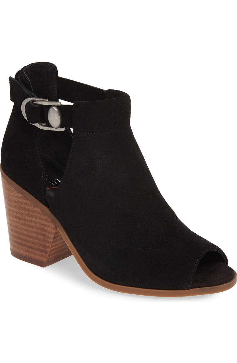 Sole Society Caprica Open Toe Bootie, Main, color,