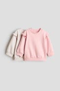 H&M 2-pack Brushed-inside Sweatshirts