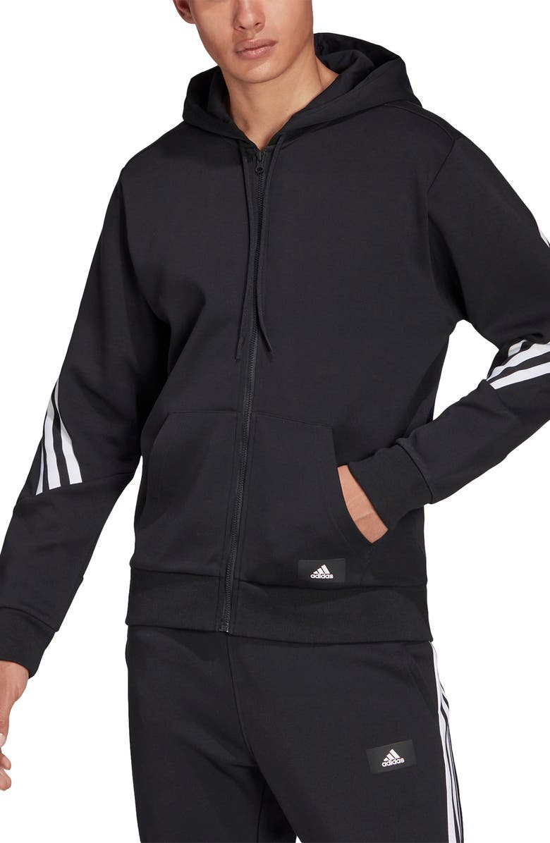 adidas Sportswear Future Icons 3-Stripes Zip Hoodie, Main, color,