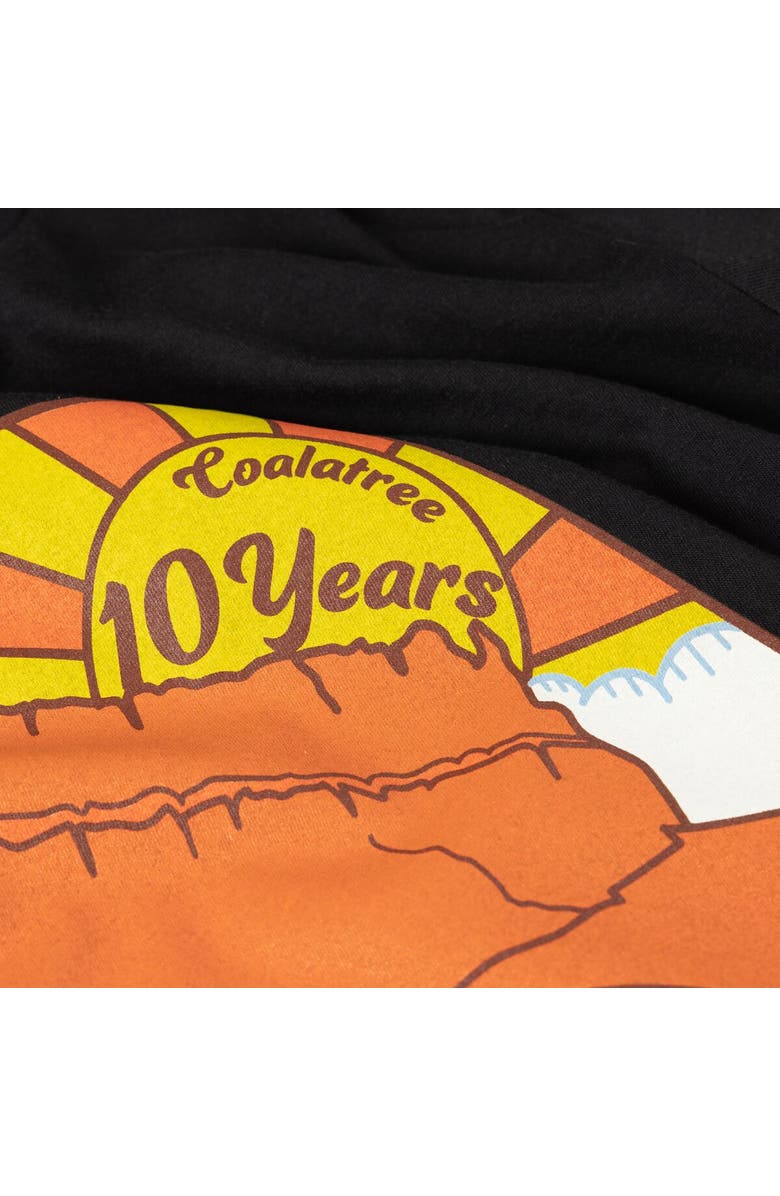 Coalatree 10 Year T-Shirt Decade Of Comfort And Advanture - Men's, Alternate, color, Black