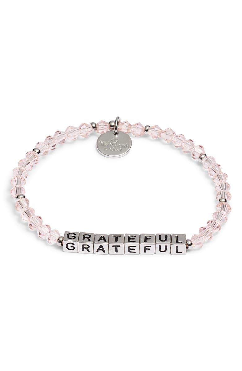 Little Words Project Grateful Bracelet, Main, color,
