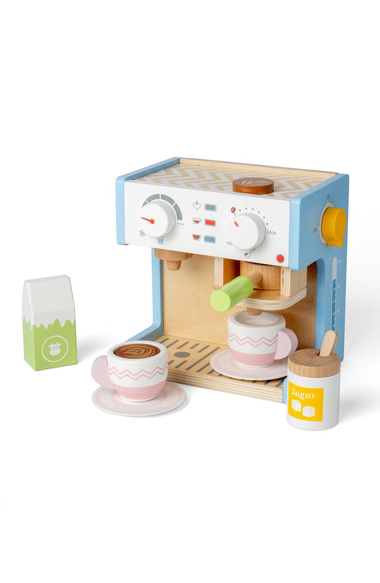 Bigjigs Toys Coffee Maker, Alternate, color, Multicoloured