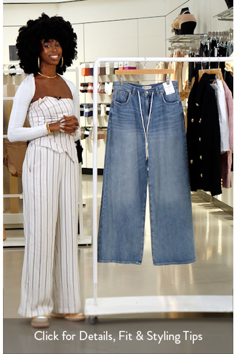 Superwide Leg Drawstring Jeans video