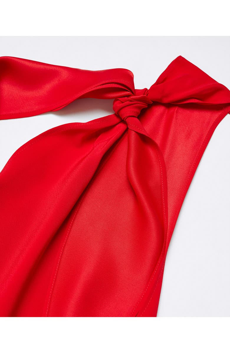 MANGO Asymmetric One-Shoulder Gown, Alternate, color, 