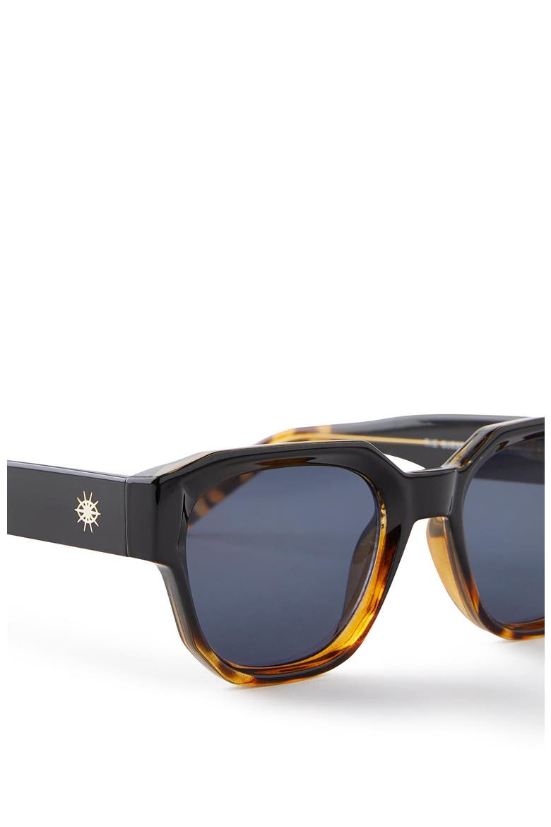 Men's The Guestlist Sunglasses, Alternate, color, Black Tort Gradient Smoke
