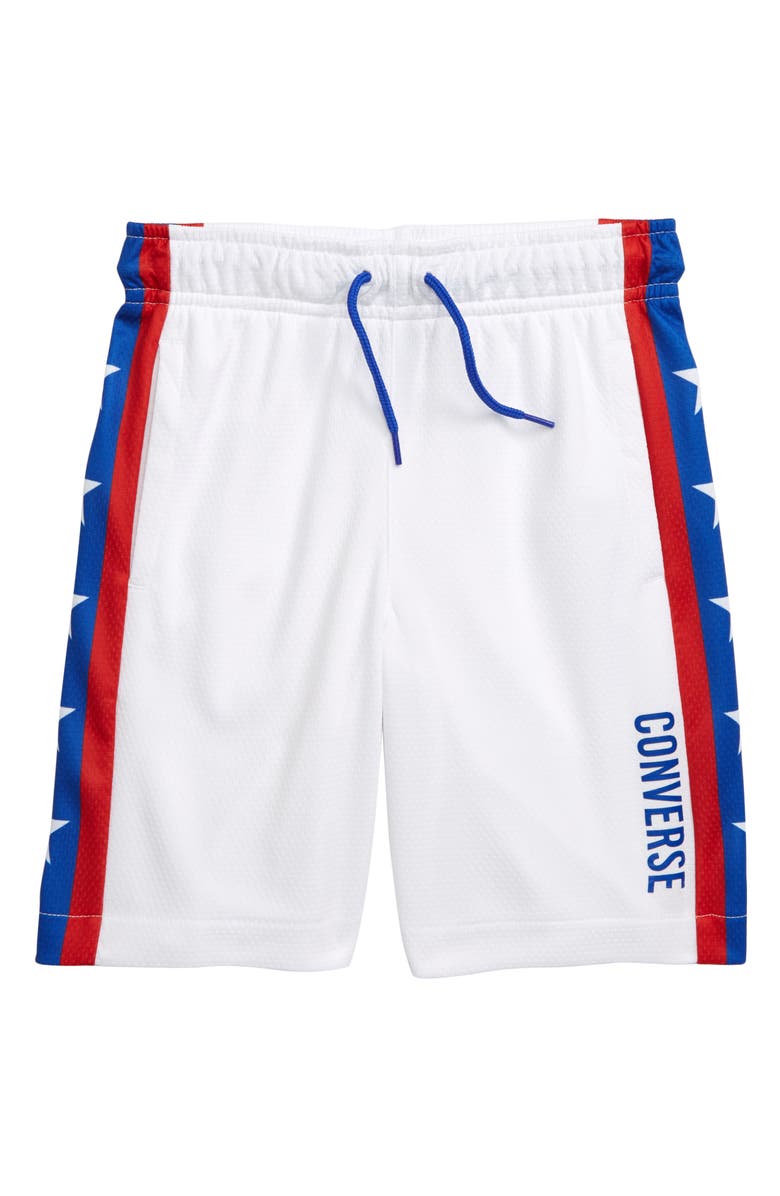Converse Stars & Stripes Mesh Shorts, Main, color,