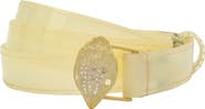 Kurt Geiger London Crystal Eagle Buckle Belt