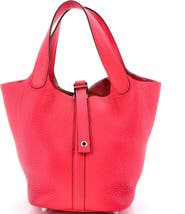 Pre-Owned Hermes Picotin Lock Bag Clemence PM