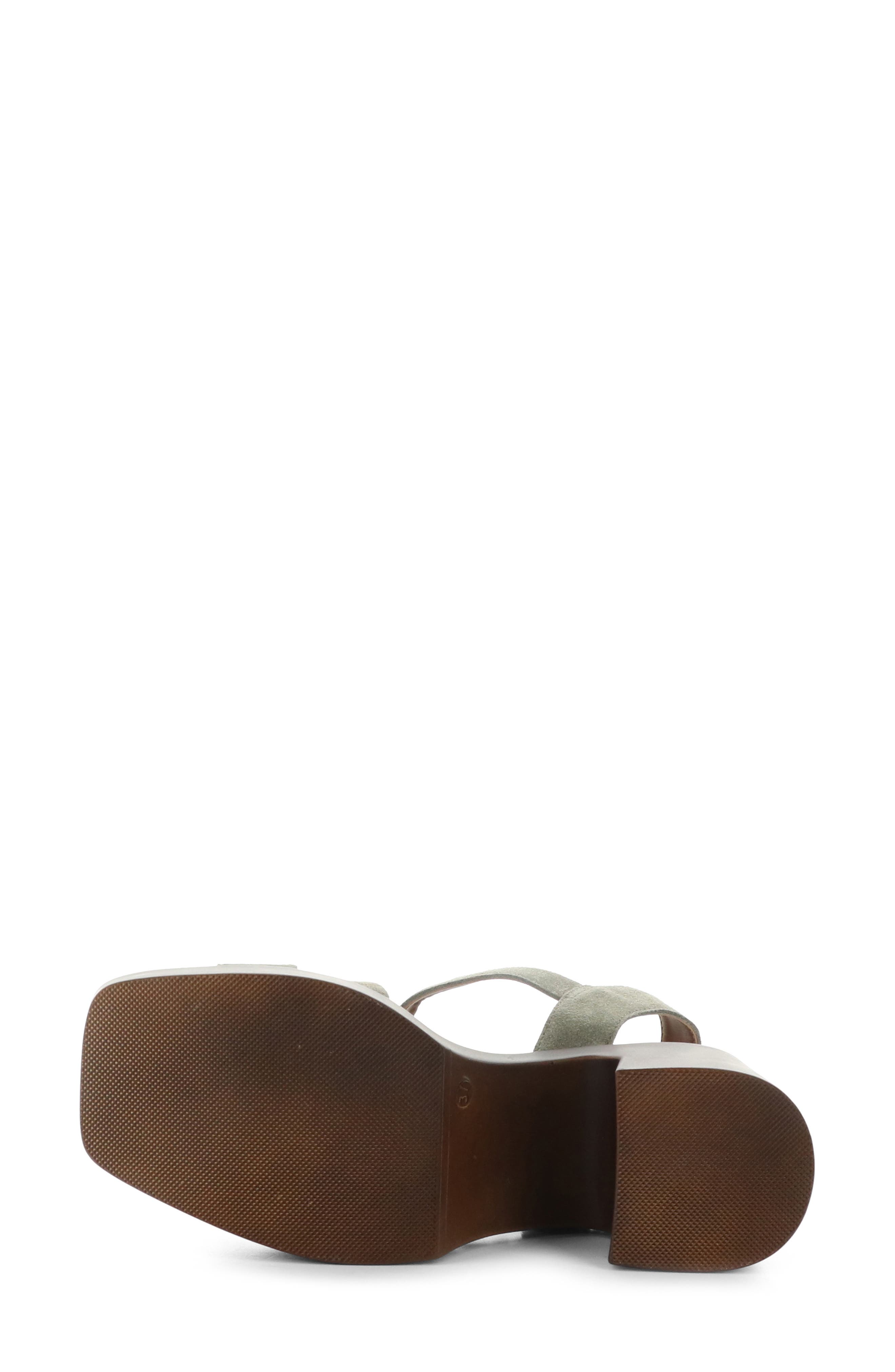 Veda Ankle Strap Platform Sandal, Alternate, color, OLIVE