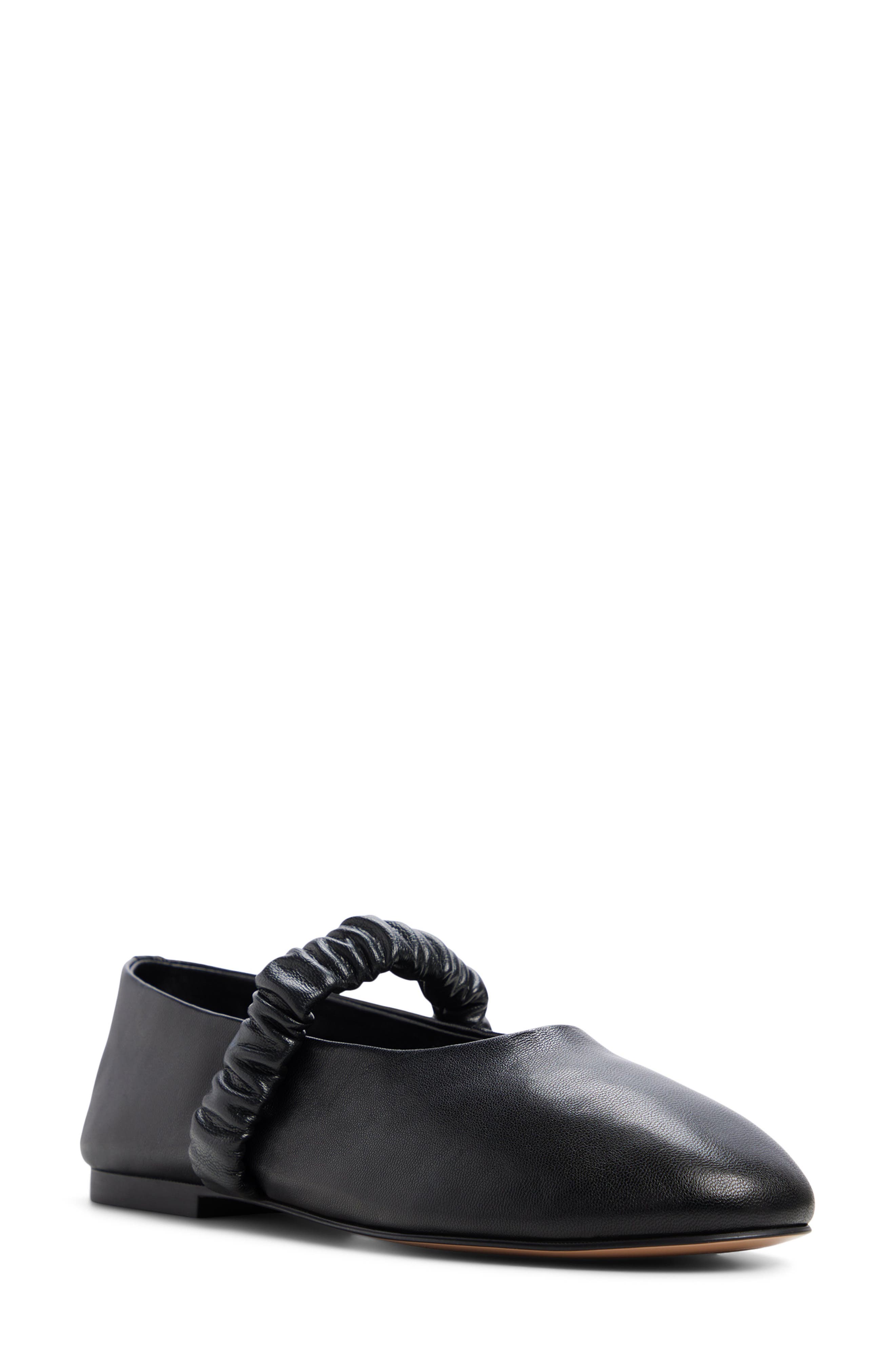 Haylia Mary Jane Flat, Main, color, BLACK