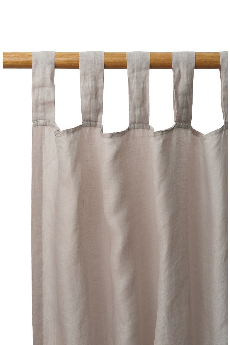 Set of 2 Linen Window Panels, Main, color, OATMEAL